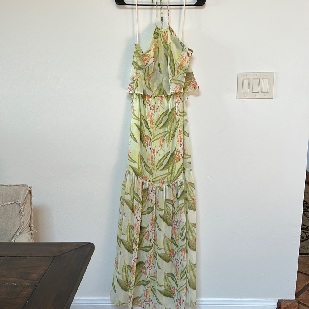 BCBG tropical dress